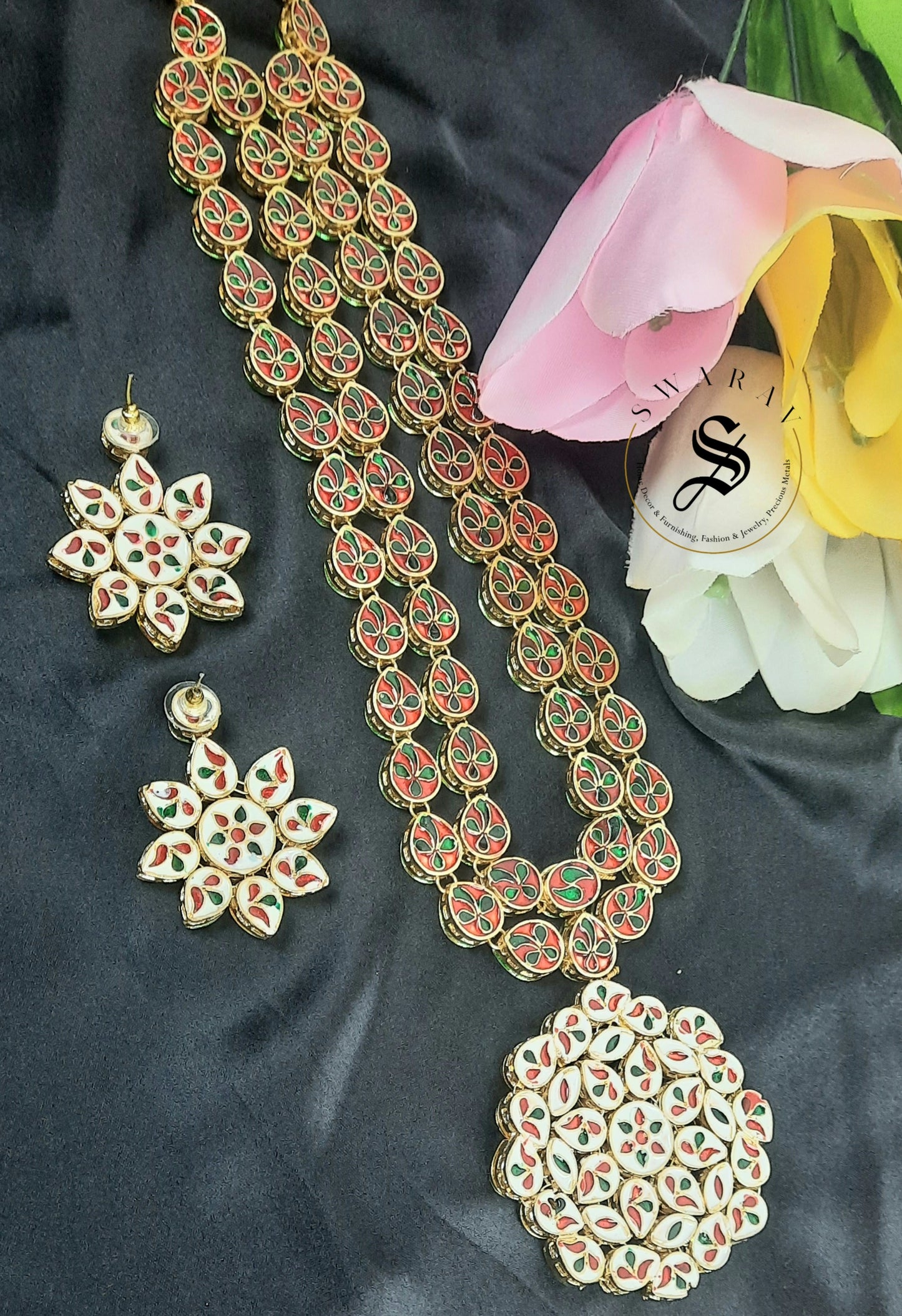Kundan long Rani Haar