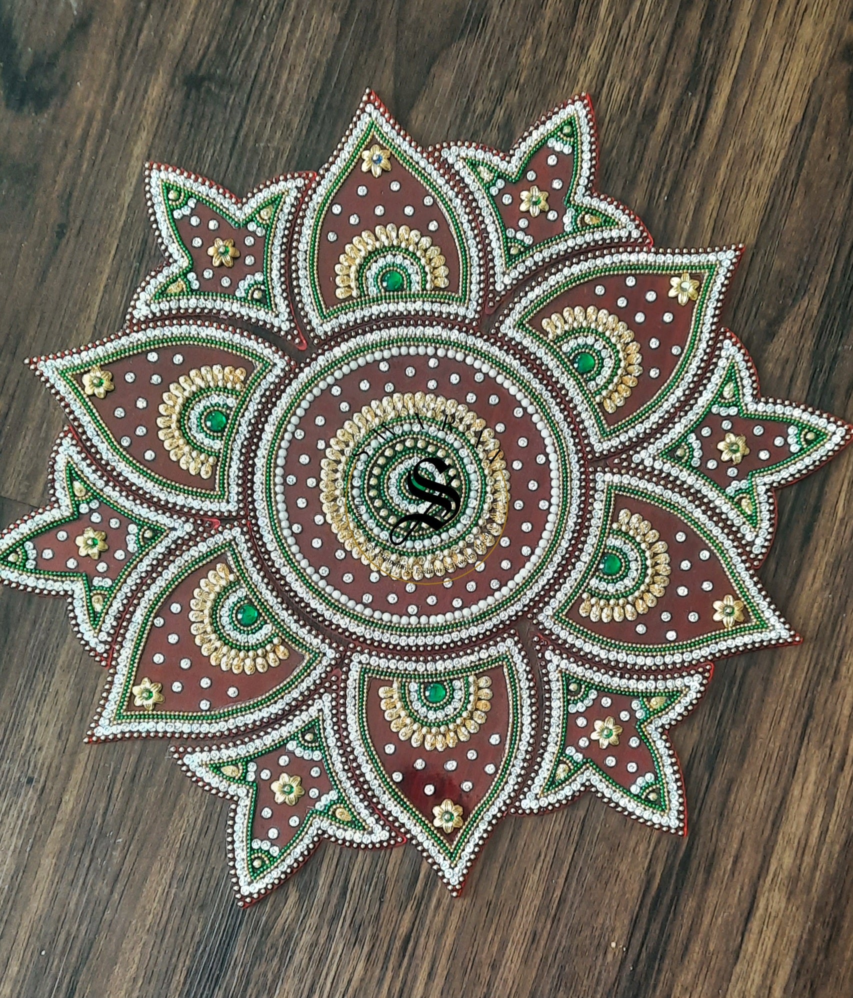 Hand popular Painted Rangoli