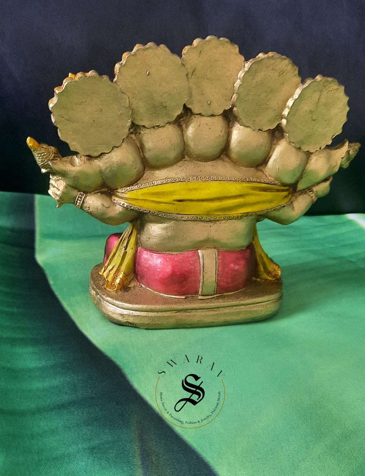 Resin Panchamukhi Ganesha