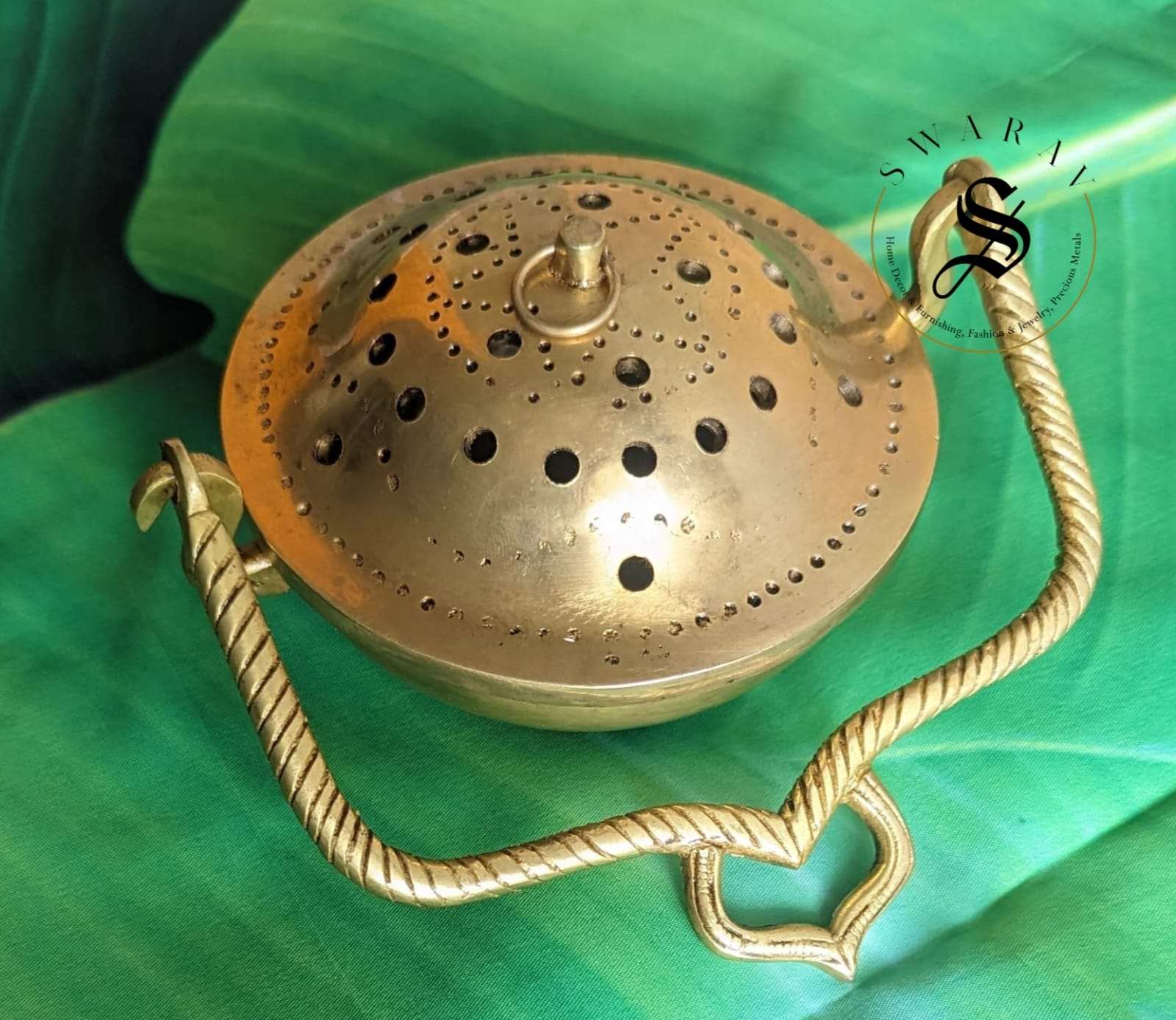Brass Inscense Holder/ diffuser or Dhoop Daan.