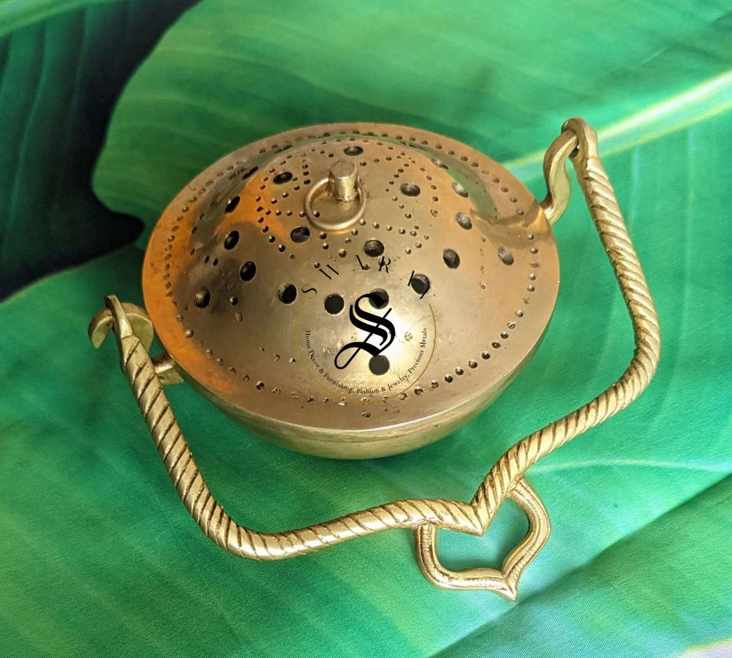 Brass Inscense Holder/ diffuser or Dhoop Daan.