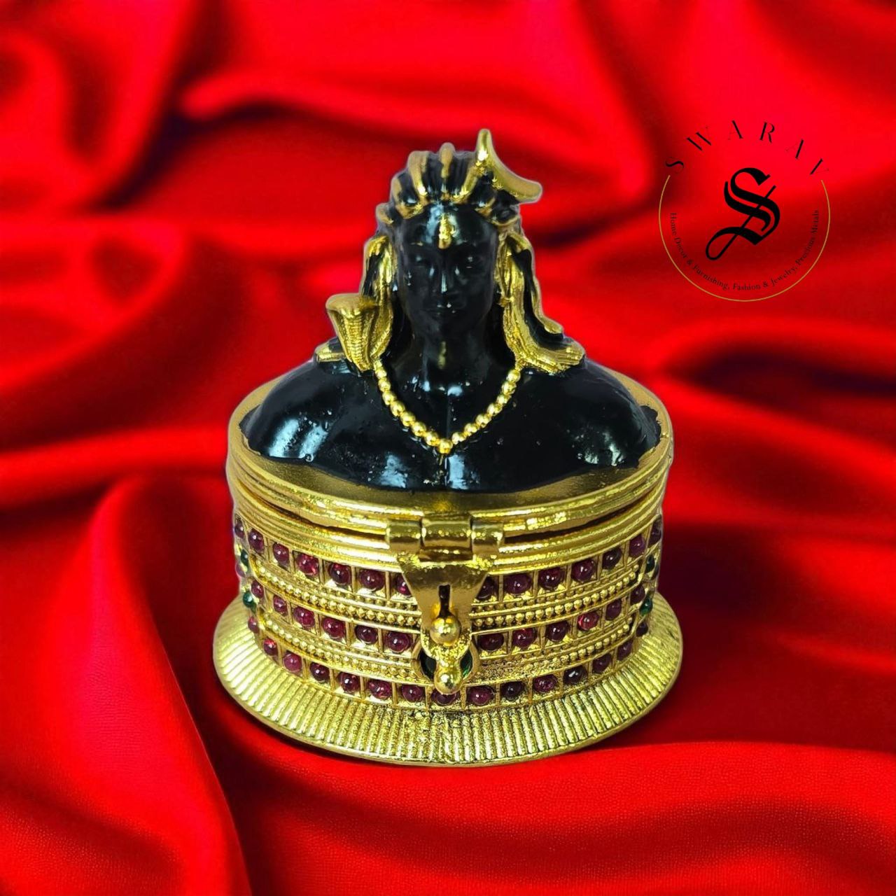 Adiyogi kumkum/ Sindoor Box.