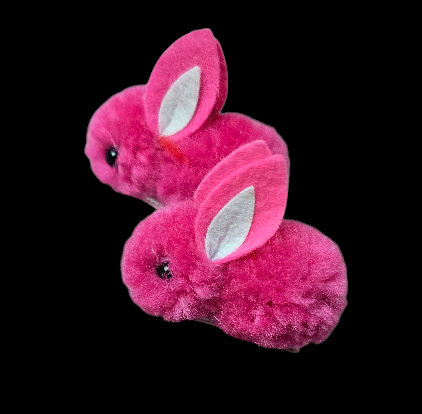 Pack of 3 pairs of cute bunny rabbit hair pin for baby girl.