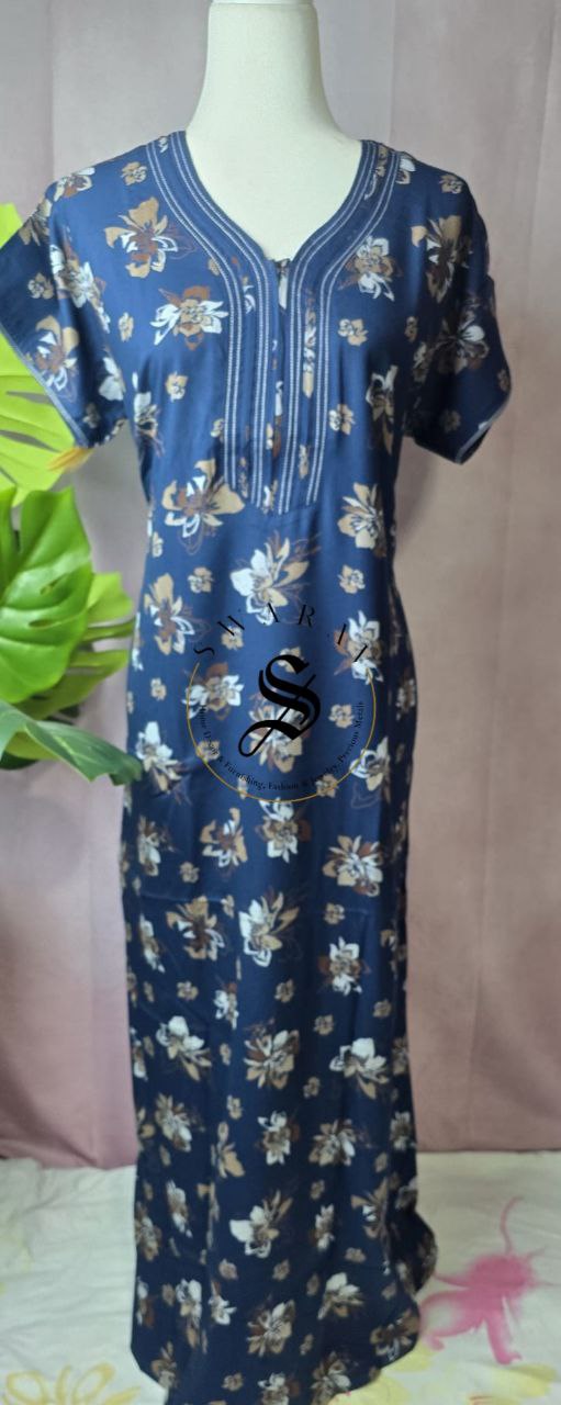 Pack of 2 - premium Alpine fabric nighties. Size - Best fit up to XL.