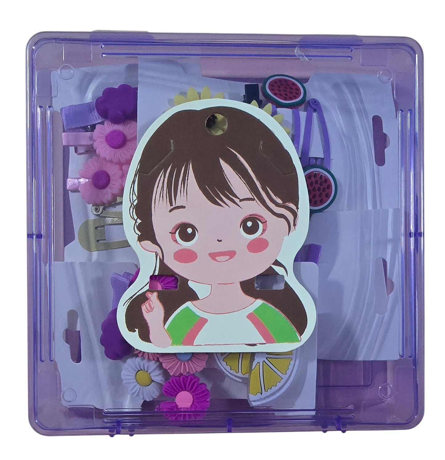 13 pair ( 26 piece) Baby girl hairpins. Comes in ready to gift/ preserve, box packing.