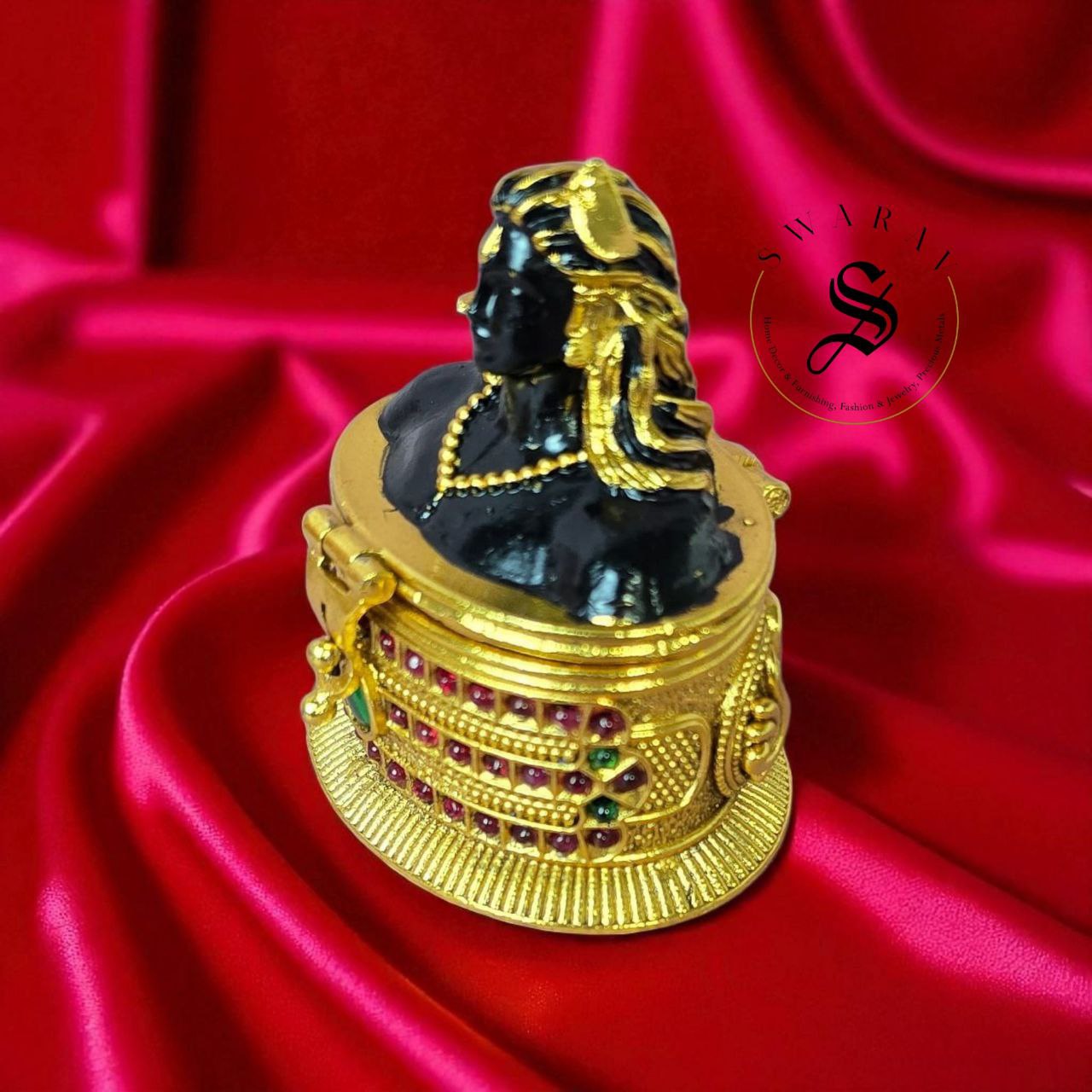 Adiyogi kumkum/ Sindoor Box.