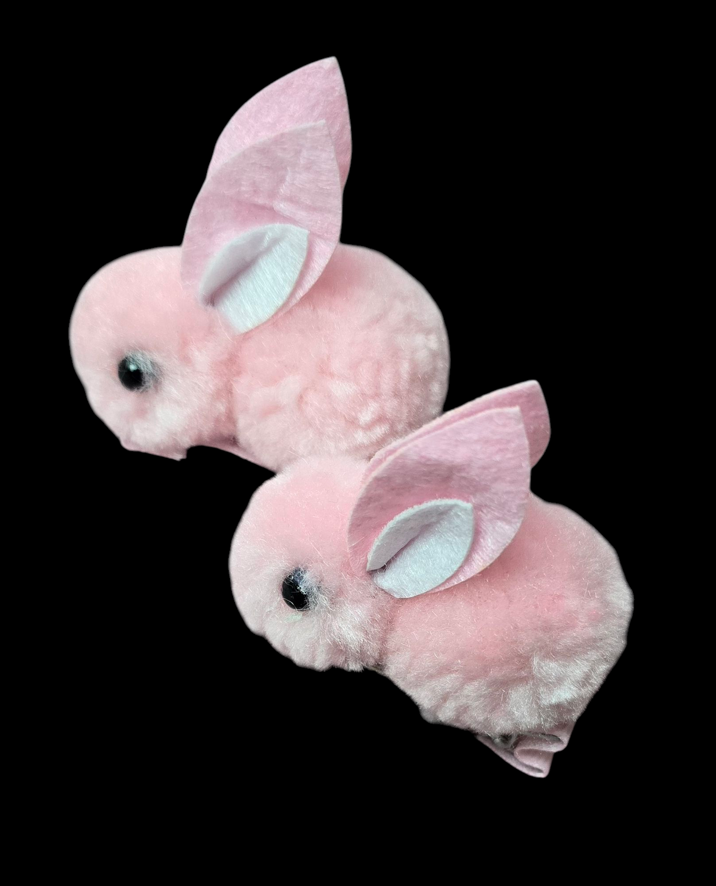 Pack of 3 pairs of cute bunny rabbit hair pin for baby girl.