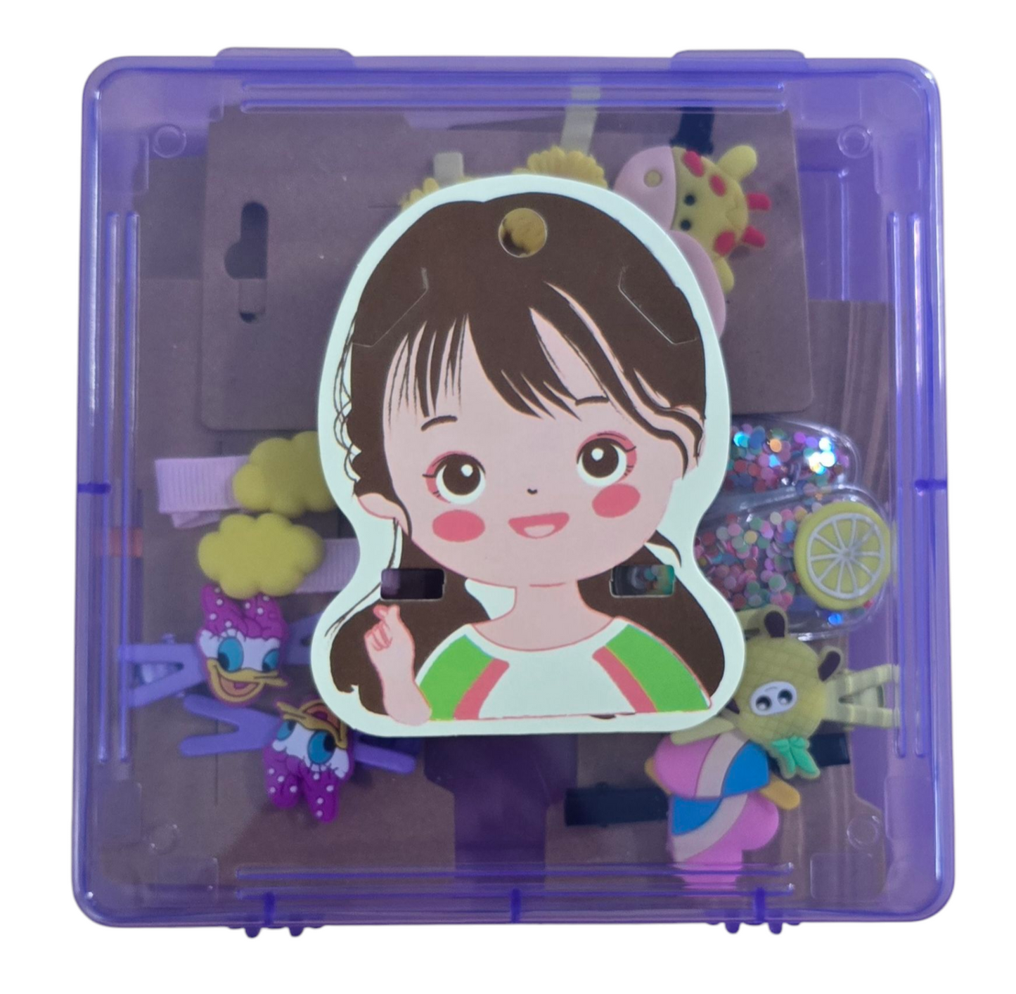 13 pair ( 26 piece) Baby girl hairpins. Comes in ready to gift/ preserve, box packing.
