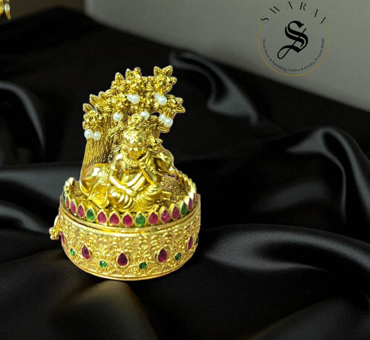 Krishna Kumkum/sindoor Box