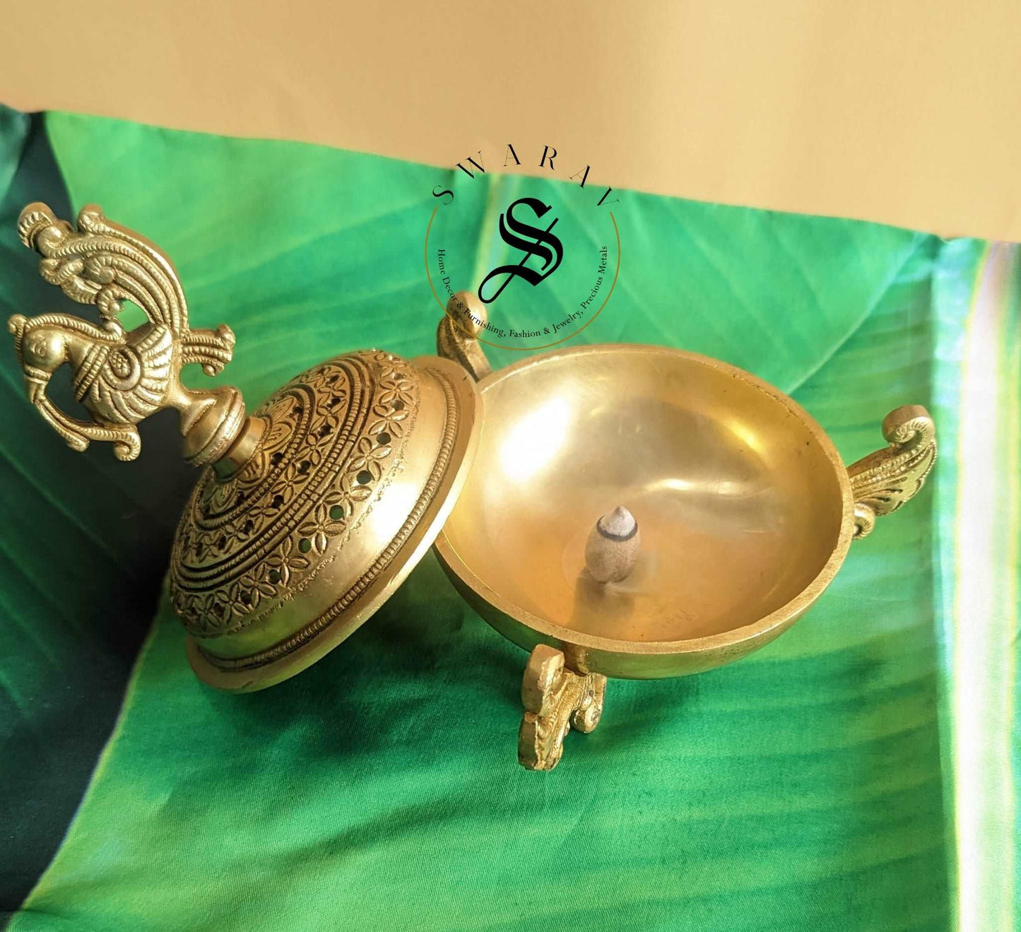 Inscense Holder/ diffuser or Dhoop Daan in Brass.