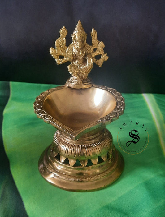 Pure Brass Varaha Diya/Deepam