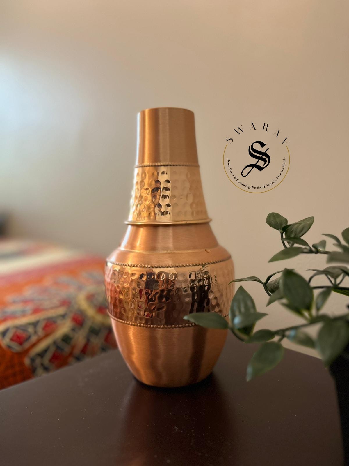 Copper Water Pitcher - The Virgo. – Swarav Handicraft USA