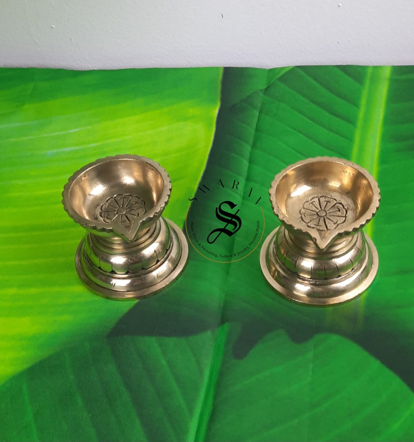 Brass Diya - Set of 2