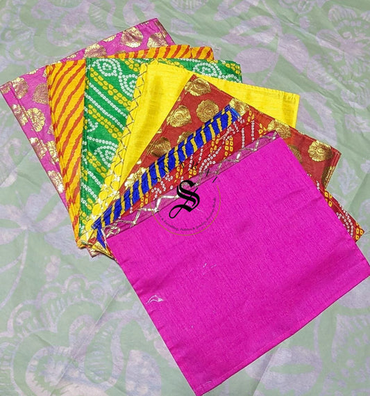 Saree Covers - Set of 12 . Size : 14 by 16 inch