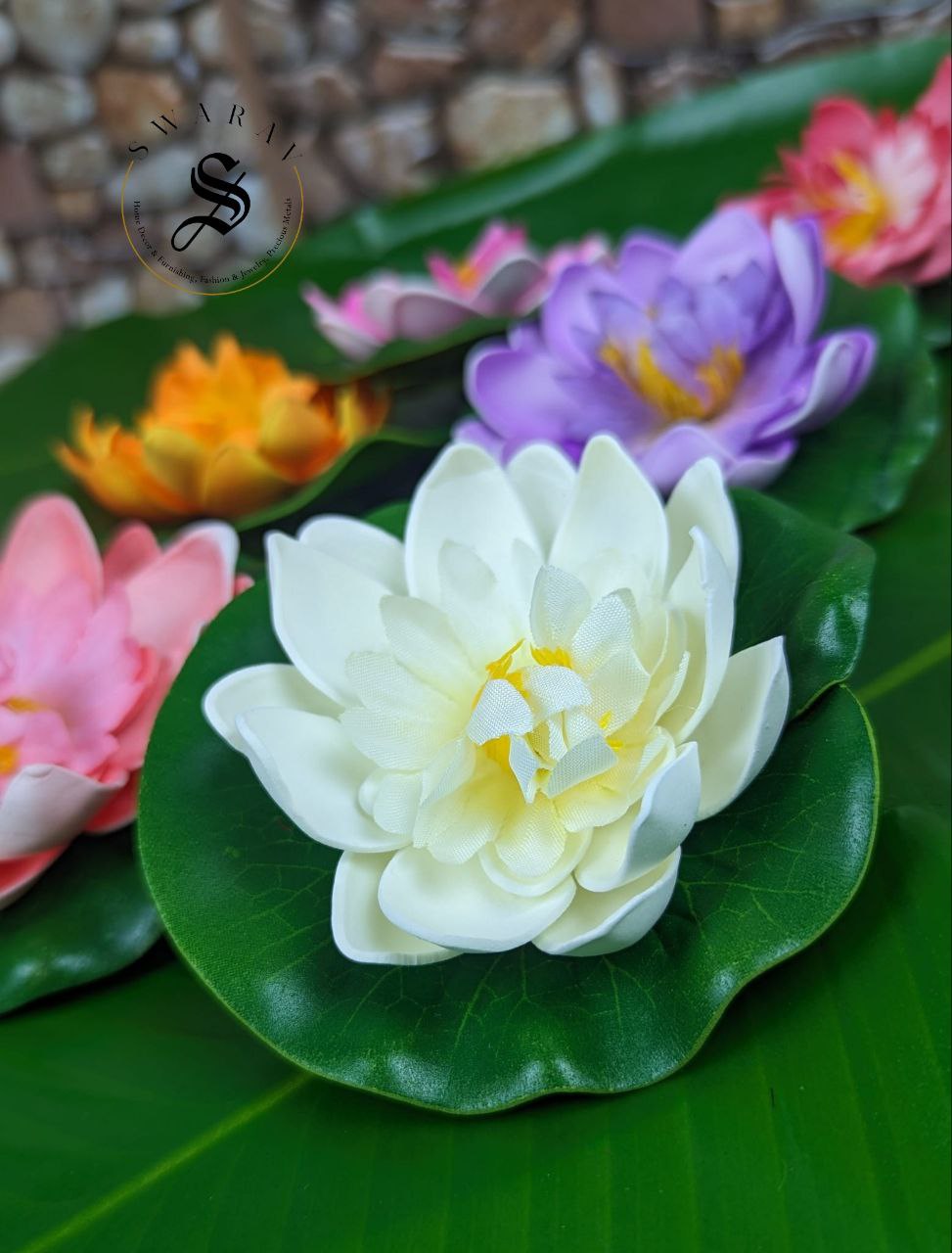 Floating Foam Lotus - ( Pack of 6)