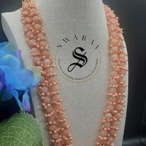 Pumpkin beads Long Haar- Color option available.