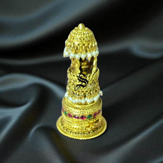 Royal umbrella kumkum/sindoor box