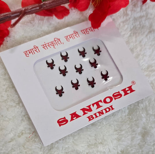 Pack of 12 cards- Marathi chand bindi. @0.50 each.