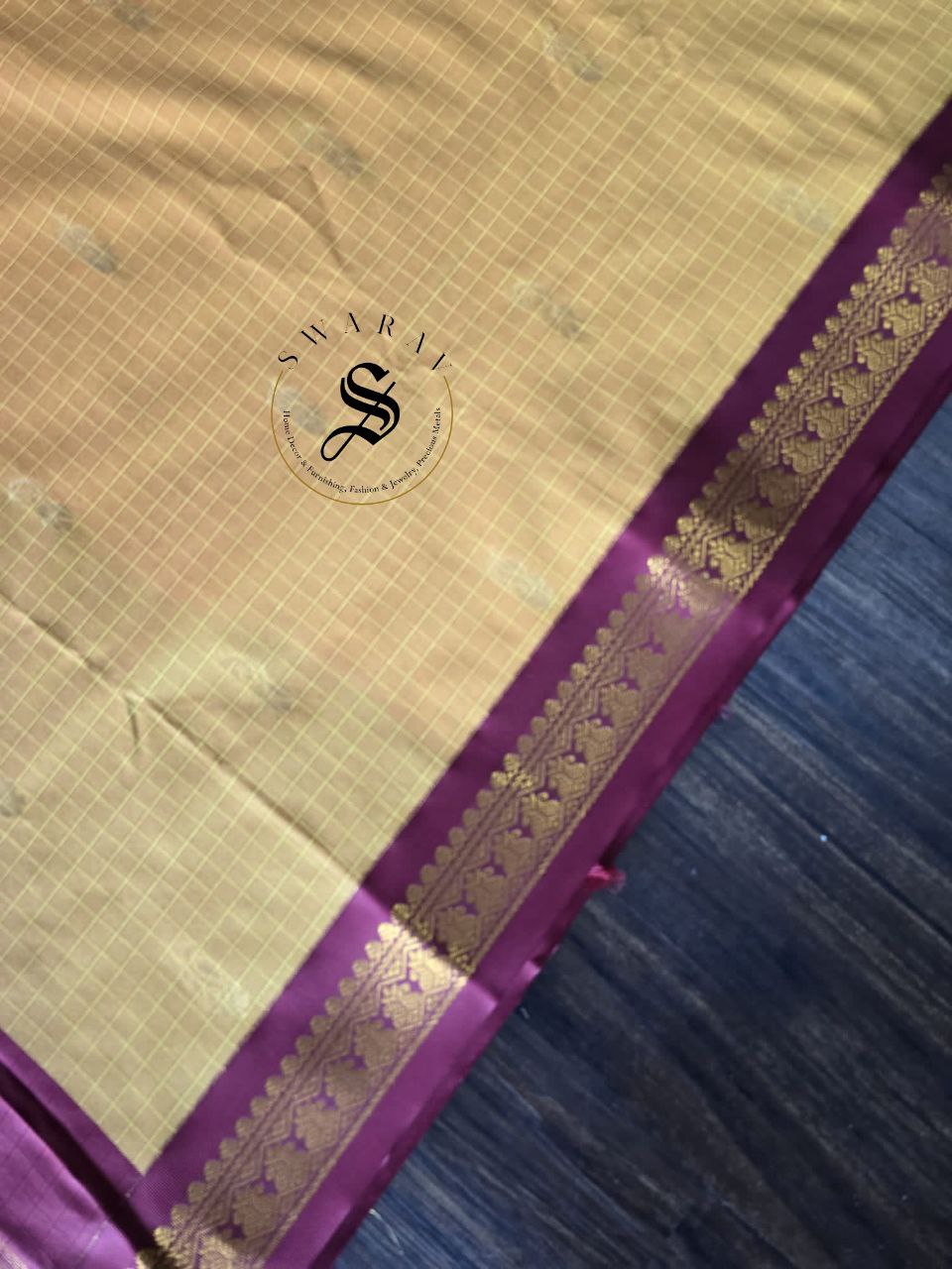 Soft silk Saree with gold zari weave heavy contrast pallu and FREE ready to wear contrast blouse . Color - Mustard yellow.