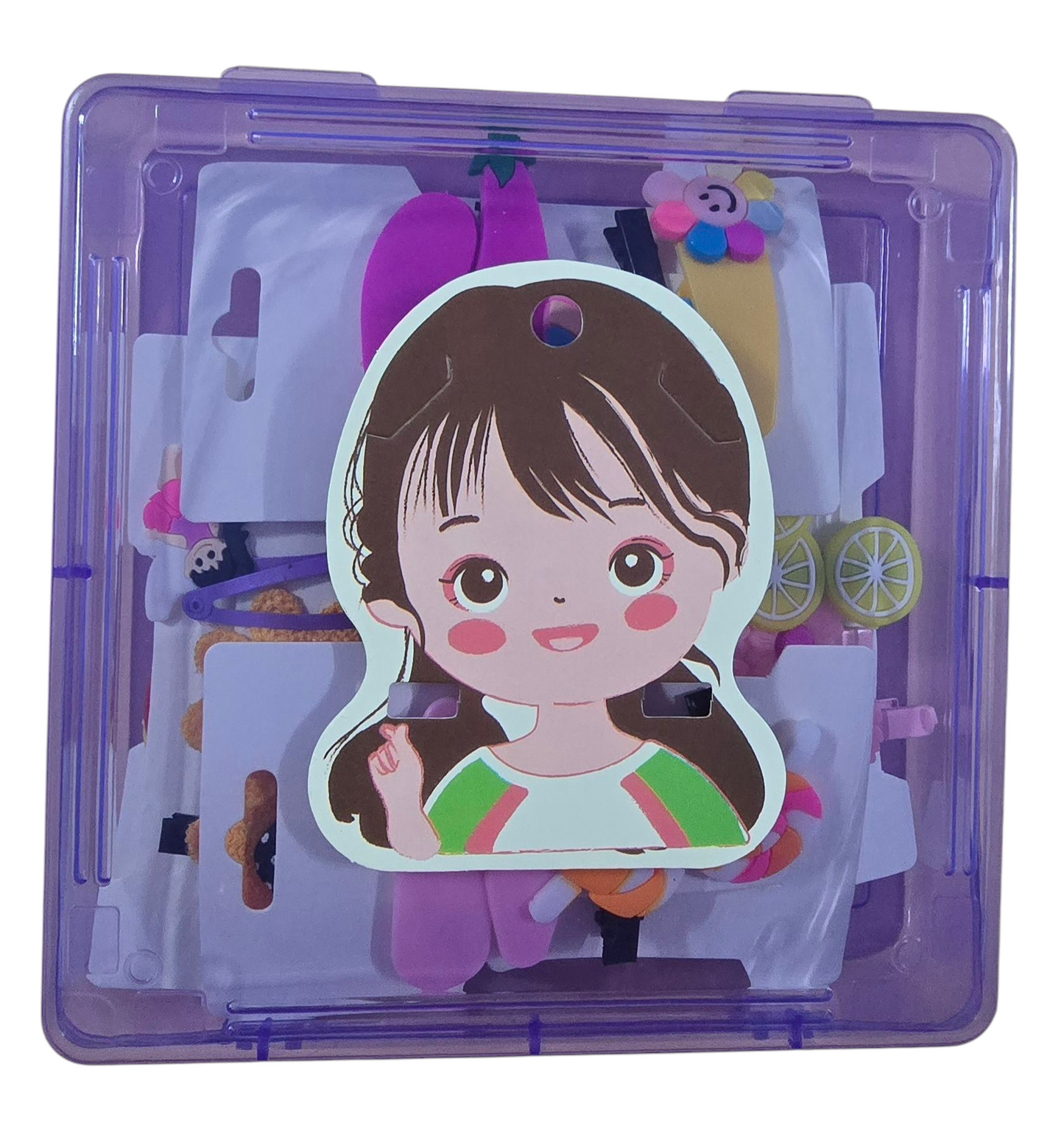 13 pair ( 26 piece) Baby girl hairpins. Comes in ready to gift/ preserve, box packing.