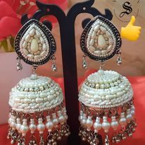 Drop shape top Jhumka