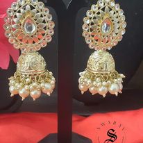 Temple style Brass Jhumkas